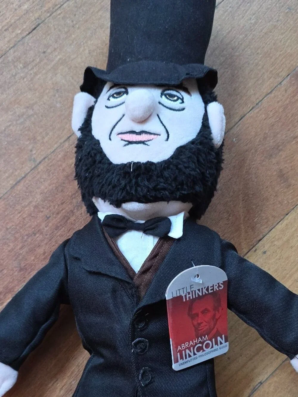 NWT Abraham Lincoln Little Thinker - 12